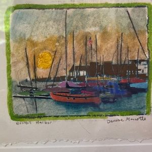 Original Art by Denise Marcotte of Boston Harbor